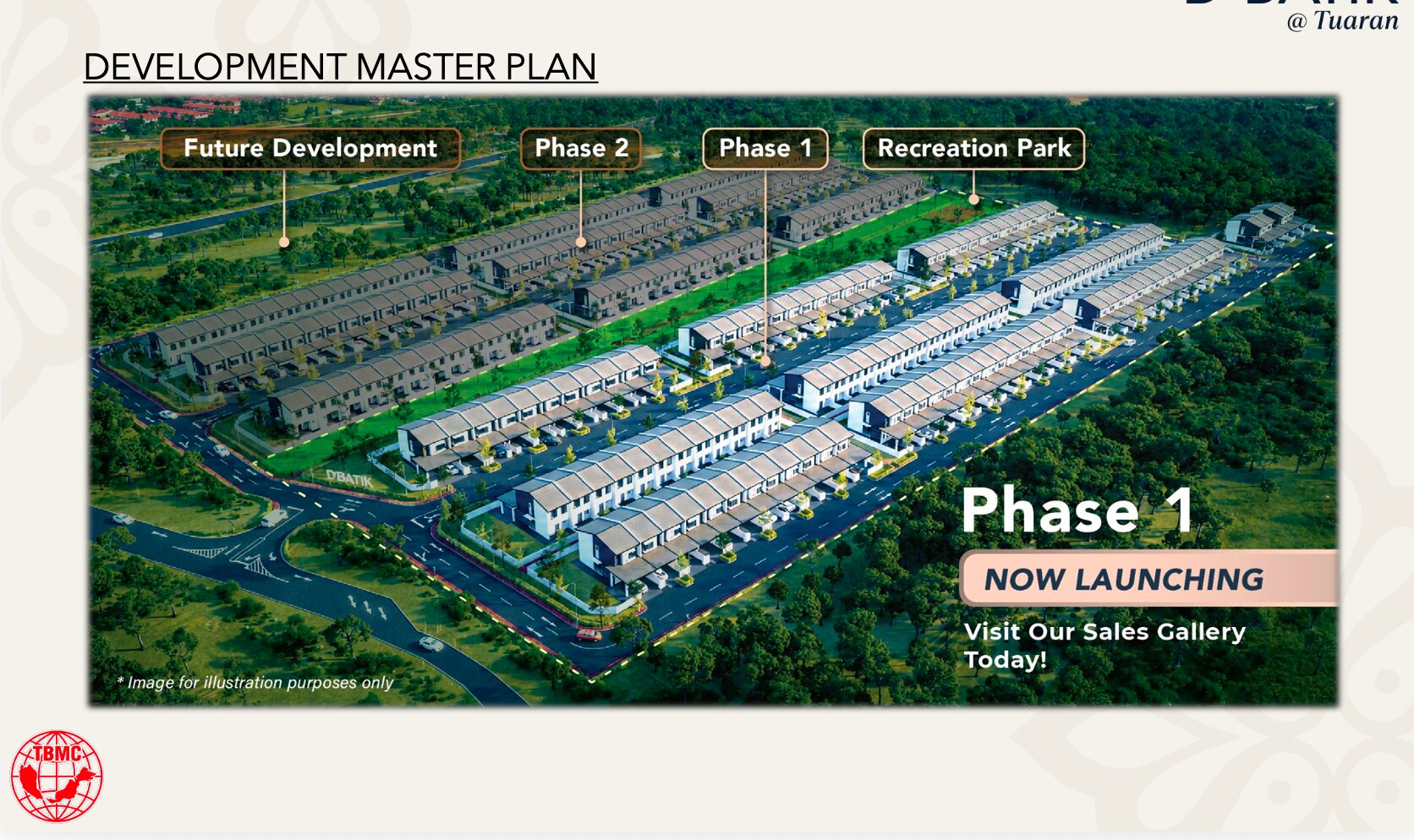 Development master plan for D'Batik Tuaran