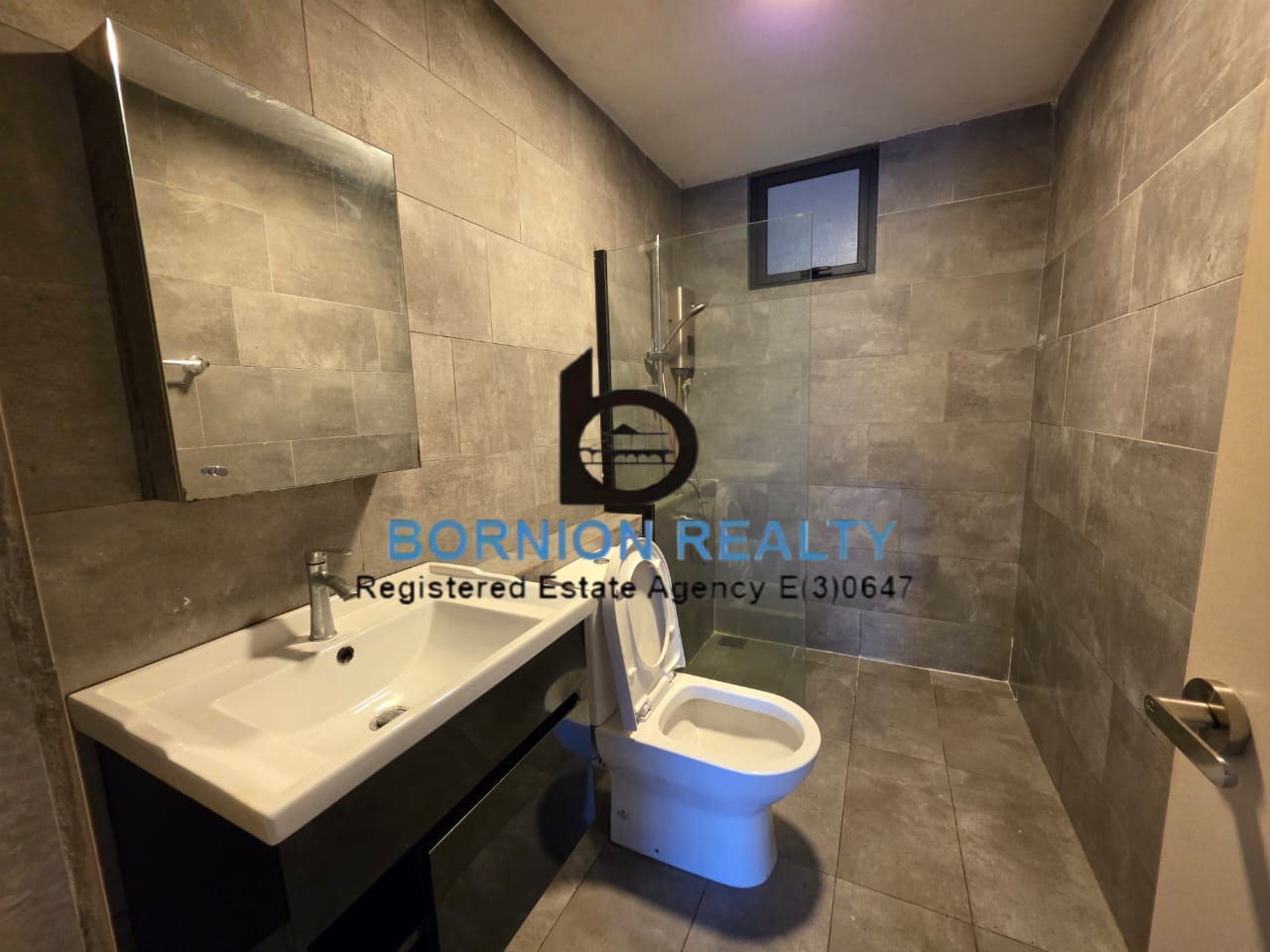 Bathroom inside Maya Condominium